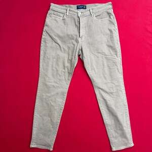 Abercrombie & Fitch Athletic Slim Green Denim Jeans size 36x 32 Men's